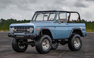 Ford Bronco by Velocity Restorations 1973 года